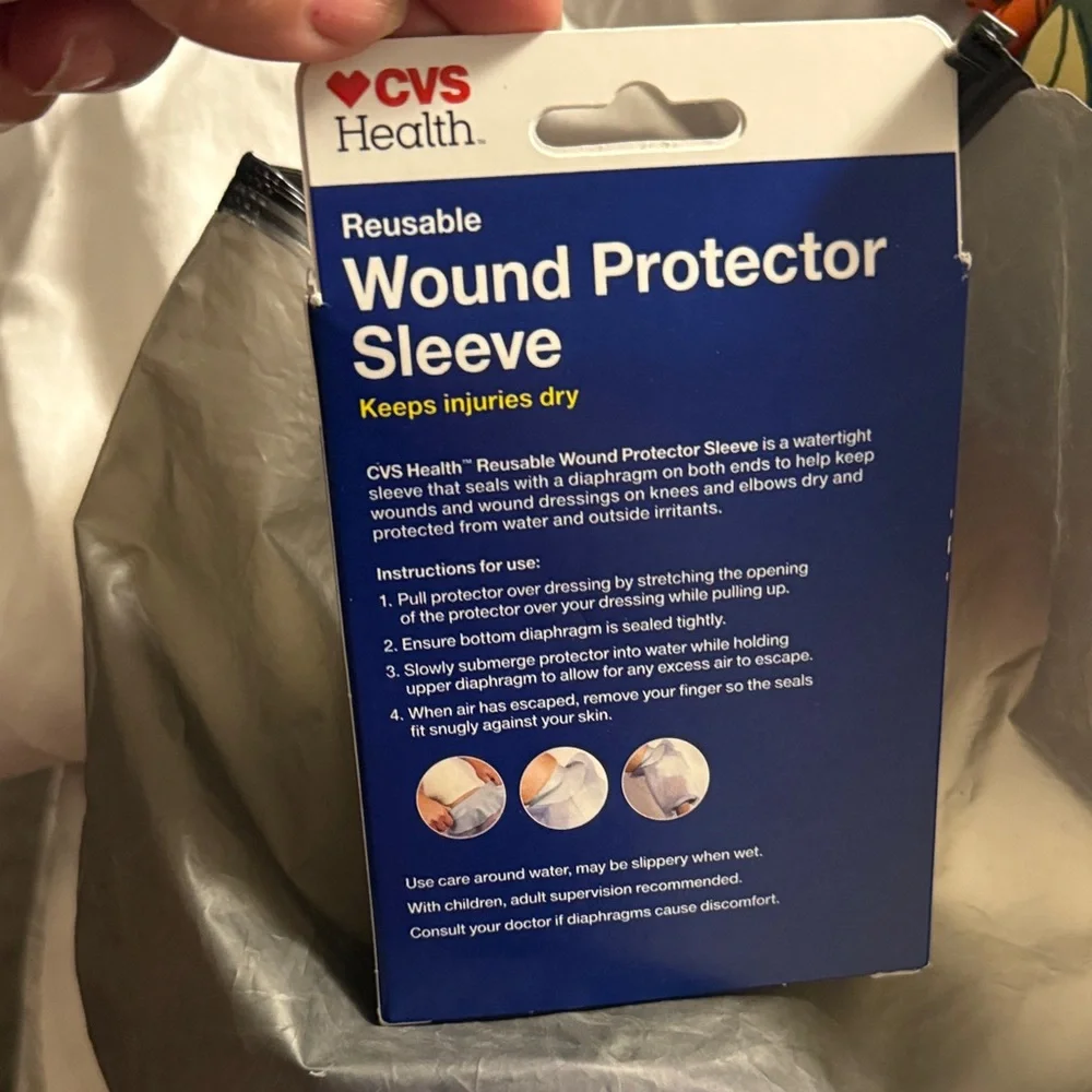 CVS Health Reusable Wound Protector Sleeve - Blue